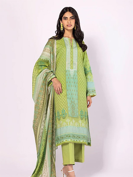 khaadi ALA23160A  3 pieces suit printed lawn collection