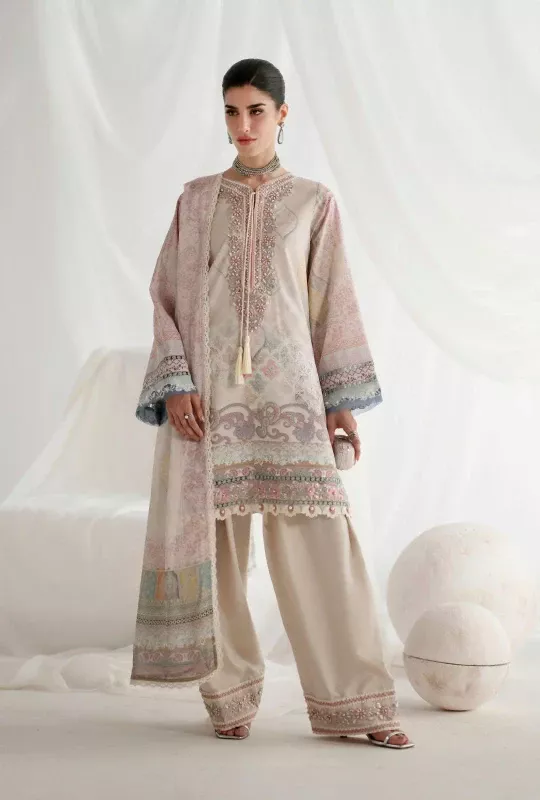 Garden Whisper | Unstitched 3pcs | LUMIERE