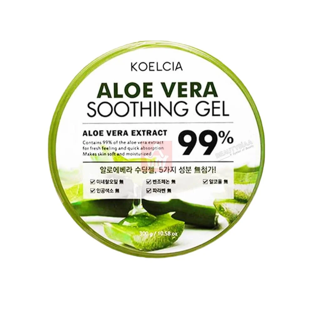 Koelcia Soothing Gel Aloevera (300gm)