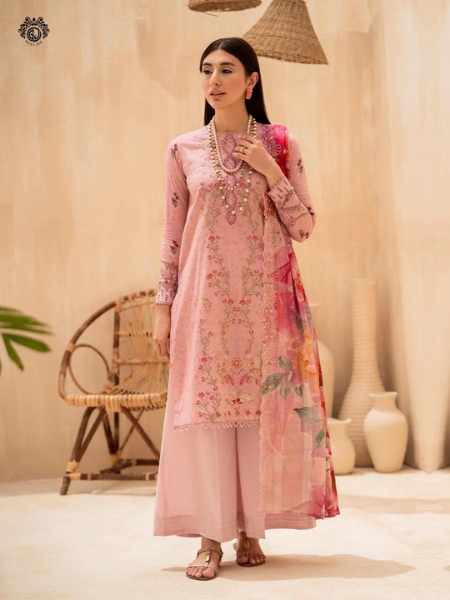 Premium Mishal by Gulljee GMIS2307A8 Luxury unstitched Embroidered Collection '23