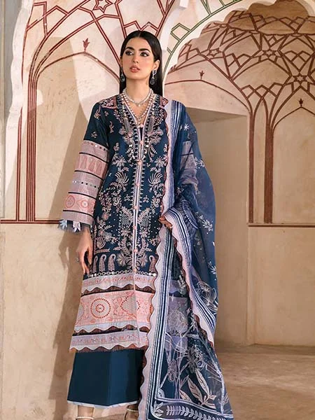 Mishri Si Yaadein By Rang Rasiya Emerald Seas 2B Embroidered Lawn