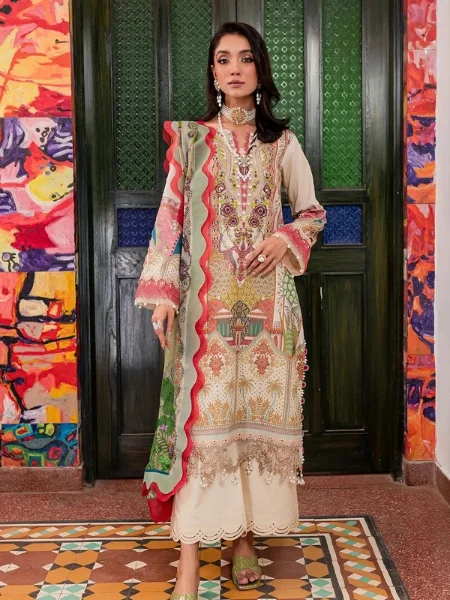 Jade Bliss Lawn Vol-III-20197-B Pakistani Digital Printed Lawn Collection