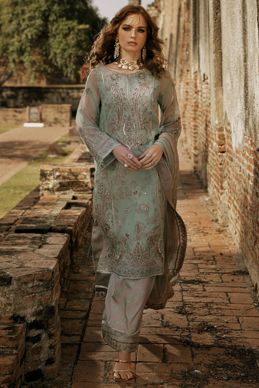 Charizma Vasal Luxury Chiffon Unstitched Collection 25 | VSL25-03