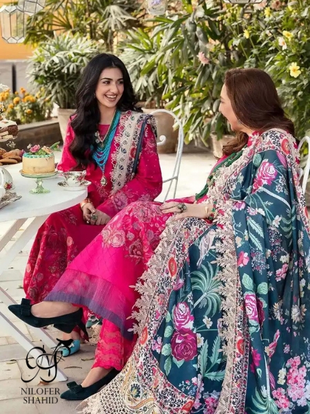 Nilofer Shahid Luxury Lawn 2023