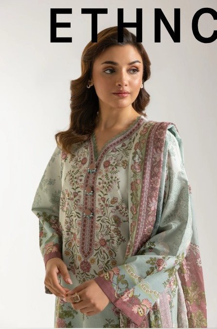 ETHNC Unstitched Lawn 2025
