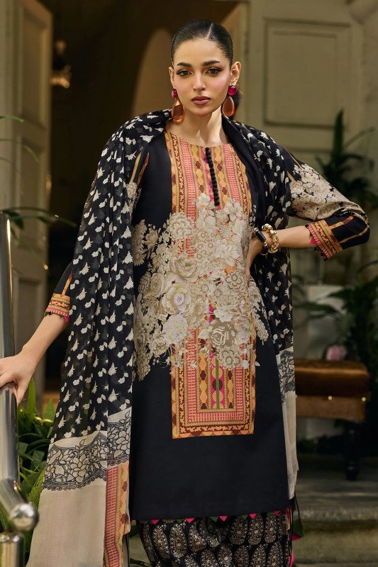 Charizma C Prints | Unstitched Printed Lawn | SHELAI26081311