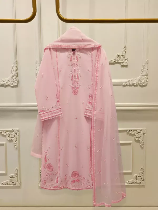 AGHA NOOR - Embroidered Cambric Suit S112705