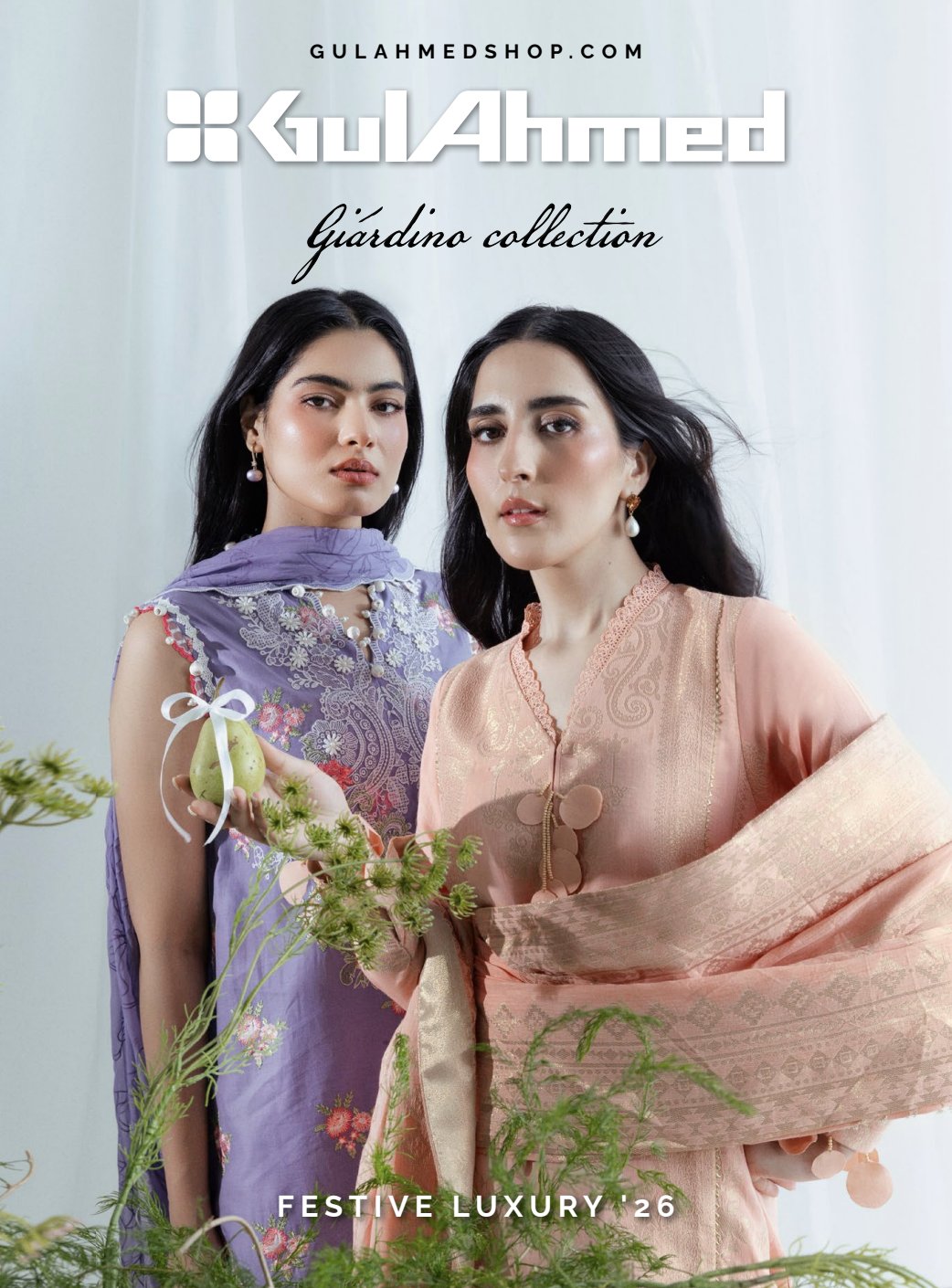 GulAhmed Giárdino Collection 2026 | Unstitched