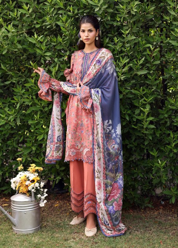 Belladore by Elaf Premium Unstitched Printed Lawn 2026 | SHELAI26082209