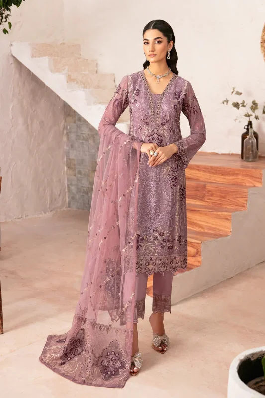 Rangoon Chiffon Collection by Ramsha | D-1208