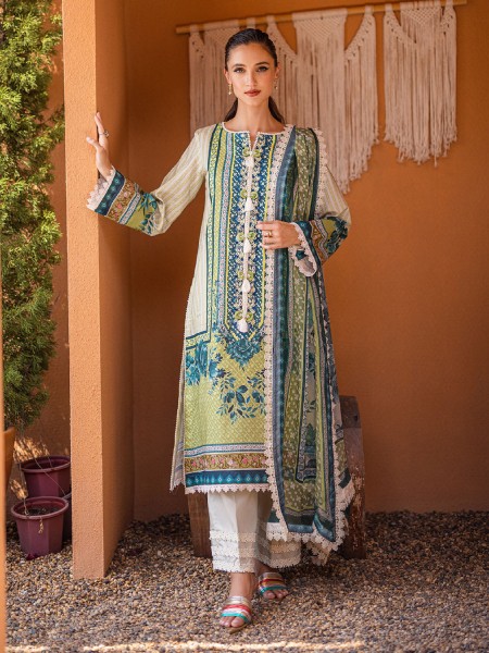 ROHEENAZ RNZ-08A SPRING SUMMER ''24 UNSTITCHED COLLECTION