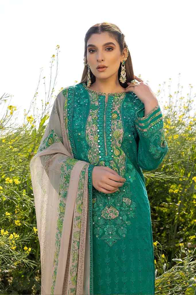 Charizma lawn chikankari collection vol-1 CCK23-06 3PC at Shelai