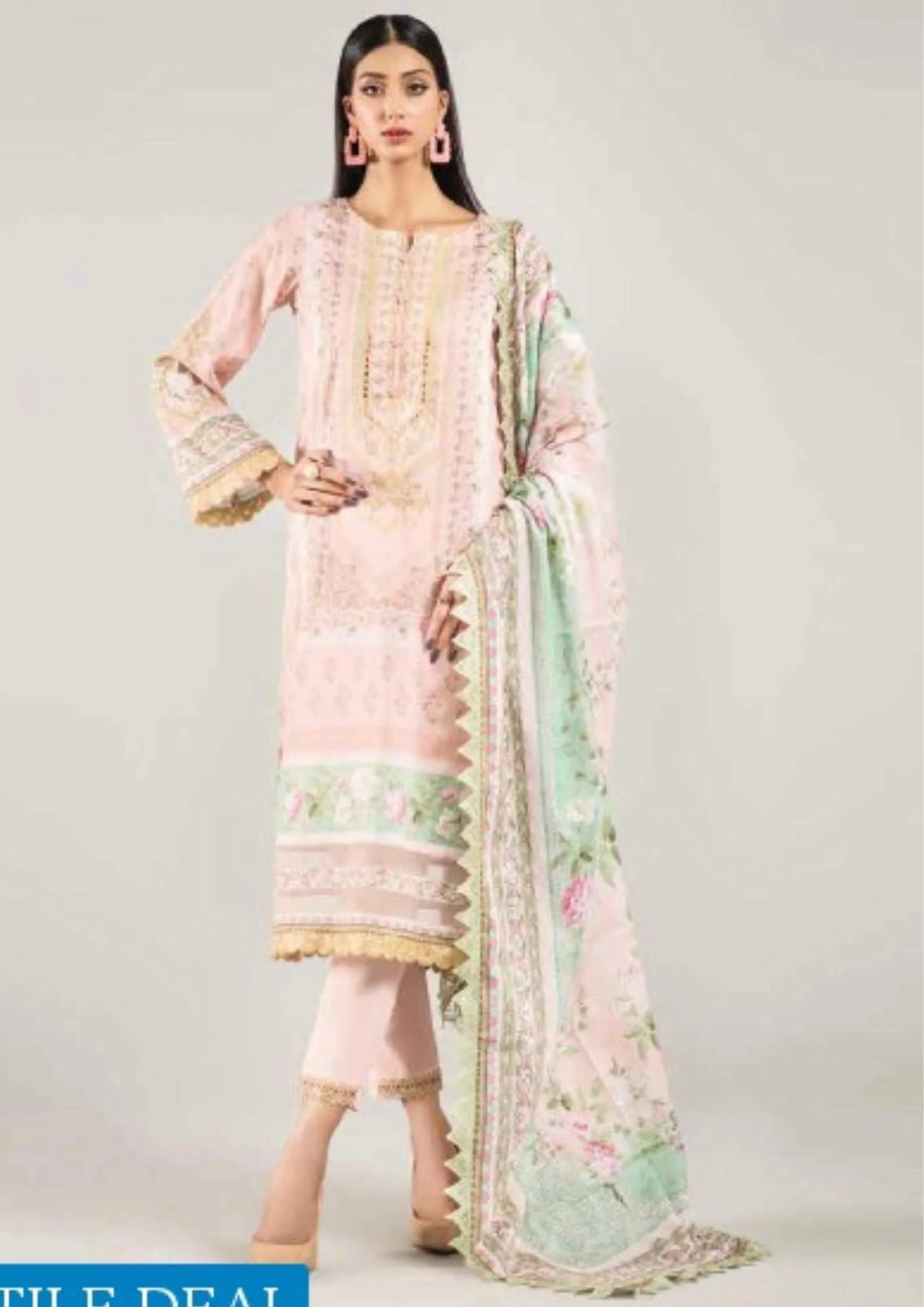 Mausummery unstitched digital lawn volume-5 SAMSON 3 piece