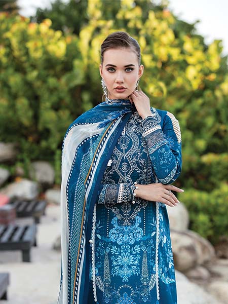 Gulaal Alara-06 Digitally Printed 3-Piece suit Lawn collection
