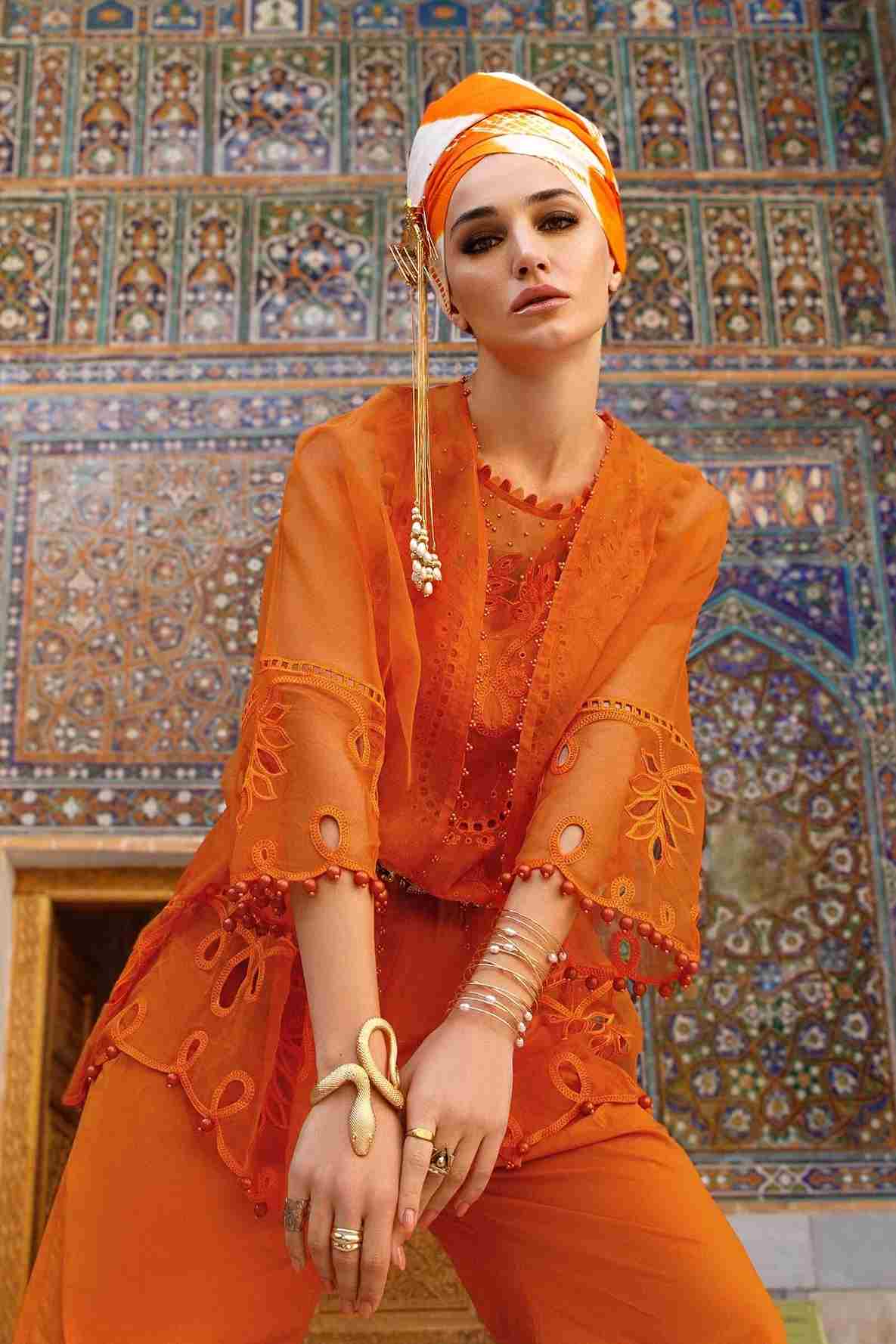 Maria B lawn collection volume-23 10A three piece at Shelai