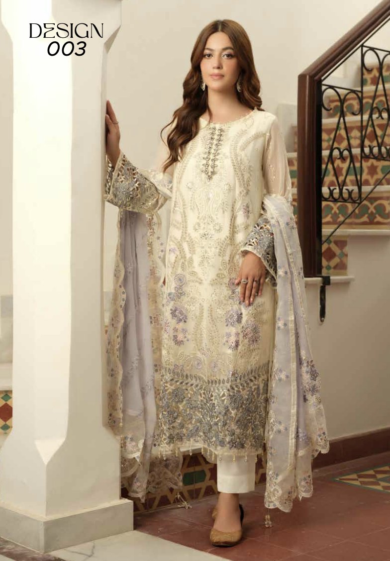 Noor's Demir Unstitched | D-002