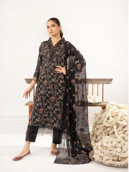 Elegance Emb Lawn By Khoobsurat'24 KE-12