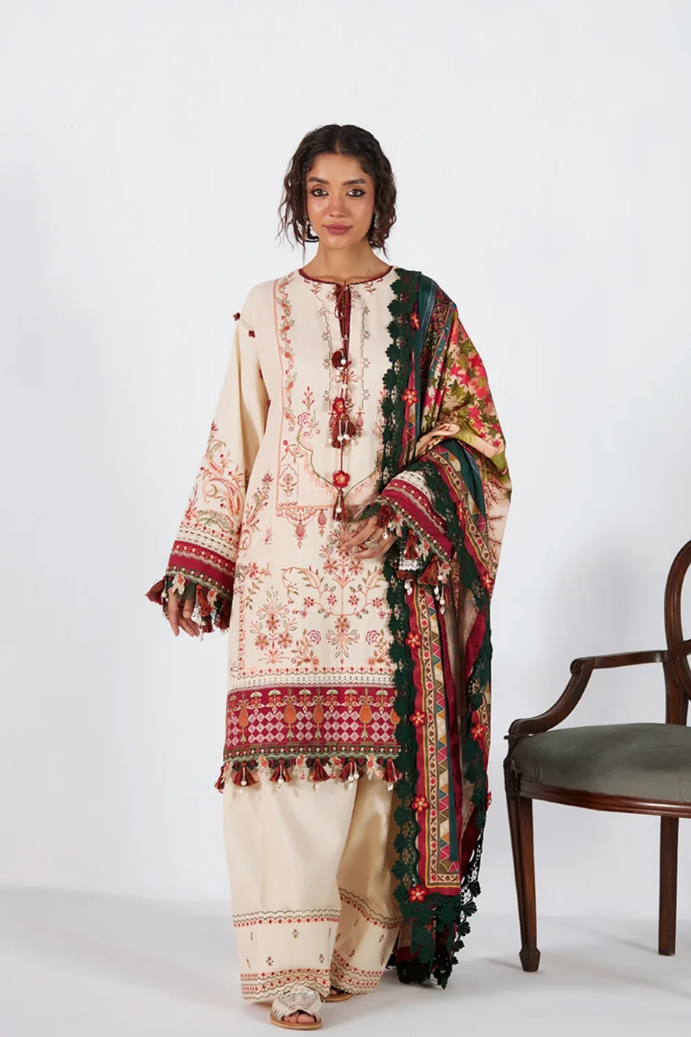 SAIRA Rizwan Joolie Unstitched Collection 25 | IREM-SRW25-05