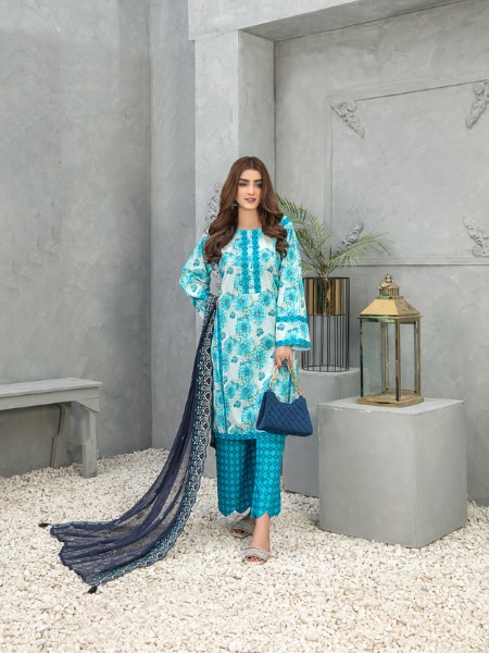 Zaira By Tawakkal D-8775 Embroidered Attractive & Elegant Cotton Lawn Collection 2023