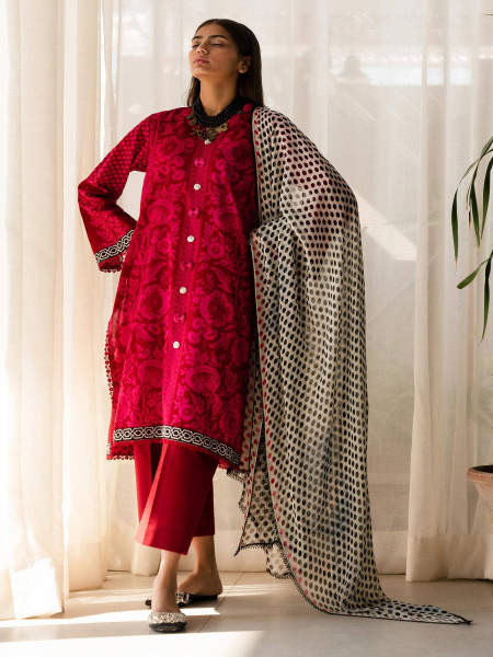 Sana Safinaz - Mahay Spring Collection 2024 Vol-01 - 010A