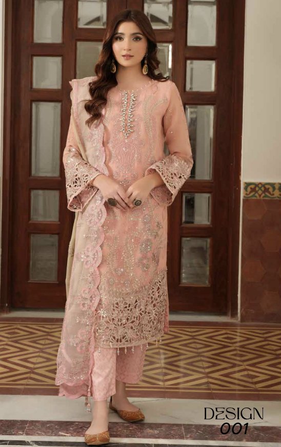 Noor's Demir Unstitched | D-003