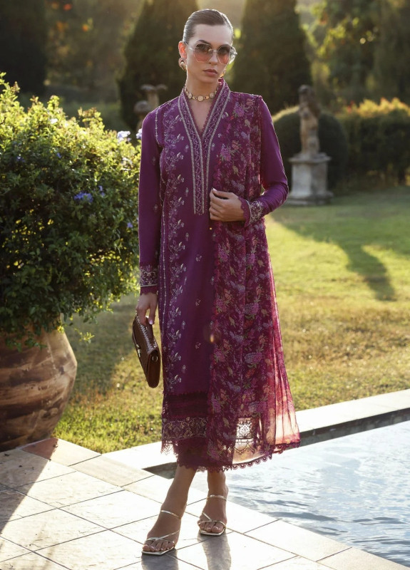 Kanwal Malik Zaina Unstitched Lawn | SHELAI27491