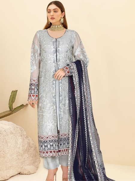 KASHISH By Ramsha K-102 Embroidered Weightless Chiffon Vol-01 Collection 2023