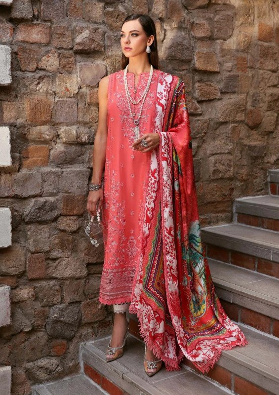 Kanwal Malik Zaina Unstitched Lawn | SHELAI27489