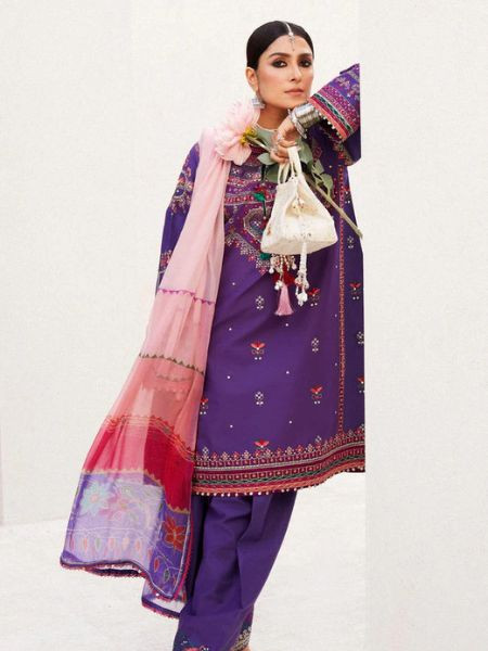 Zara Shahjahan - Spring Summer Lawn Collection 2024 - D-07B Lamia