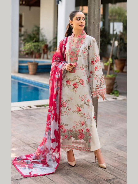 ASIFA & NABEEL CHAMBELI MK-08 MERAKI VOL: 2 UNSTITCHED 24 COLLECTION