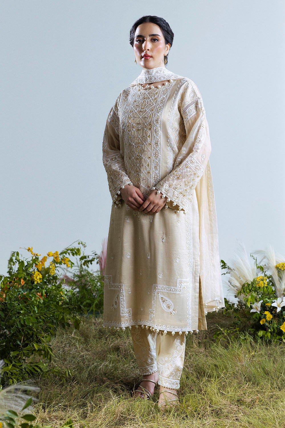 Gul Ahmed Giardino Unstitched | FE-52161