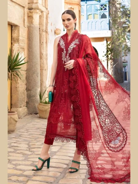 MARIA B LAWN D2401-B VOLUME 25 UNSTITCHED COLLECTION