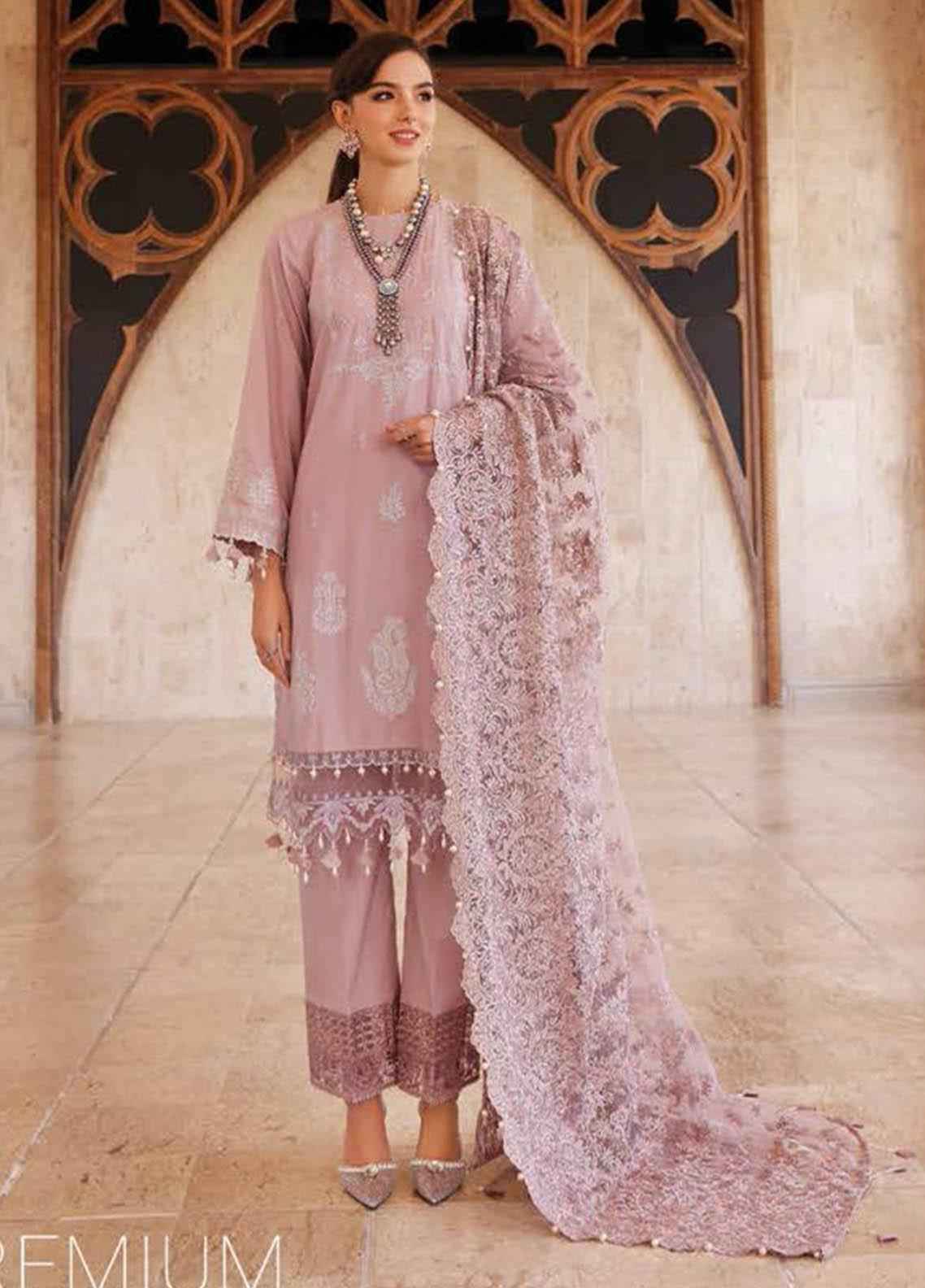 Gul ahmed embroidered chiffon suits 32009 unstitched 3 piece