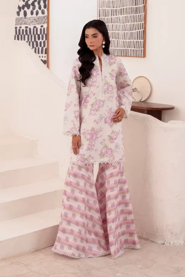 SO KAMAL Printed - 2 Pc Lawn Suit | DPL 4953