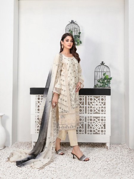 Tawakkal ZARKA D-9134 Semi-Stitched Collection 2023 at SHELAI