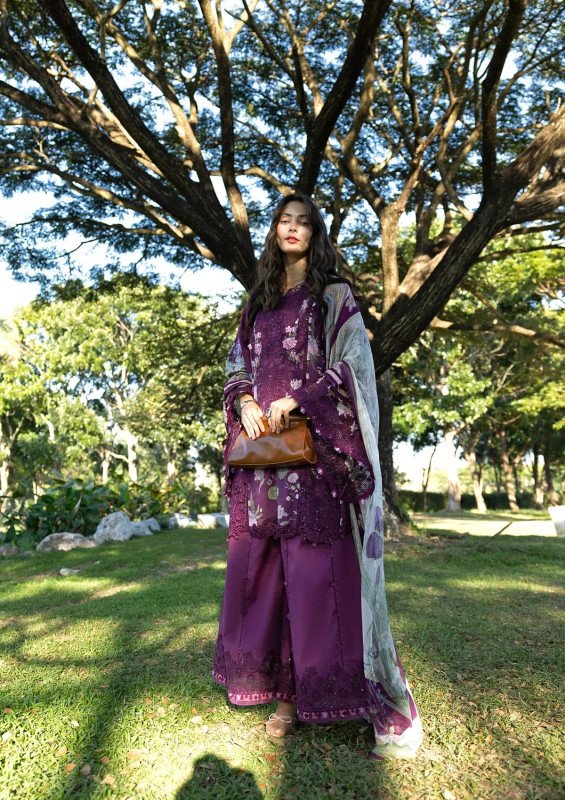 ELAF Signature Chiffon Collection-26 | ESA-5B DARLING PLUM