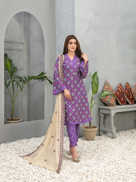 Zaira By Tawakkal D-8771 Embroidered Attractive & Elegant Cotton Lawn Collection 2023