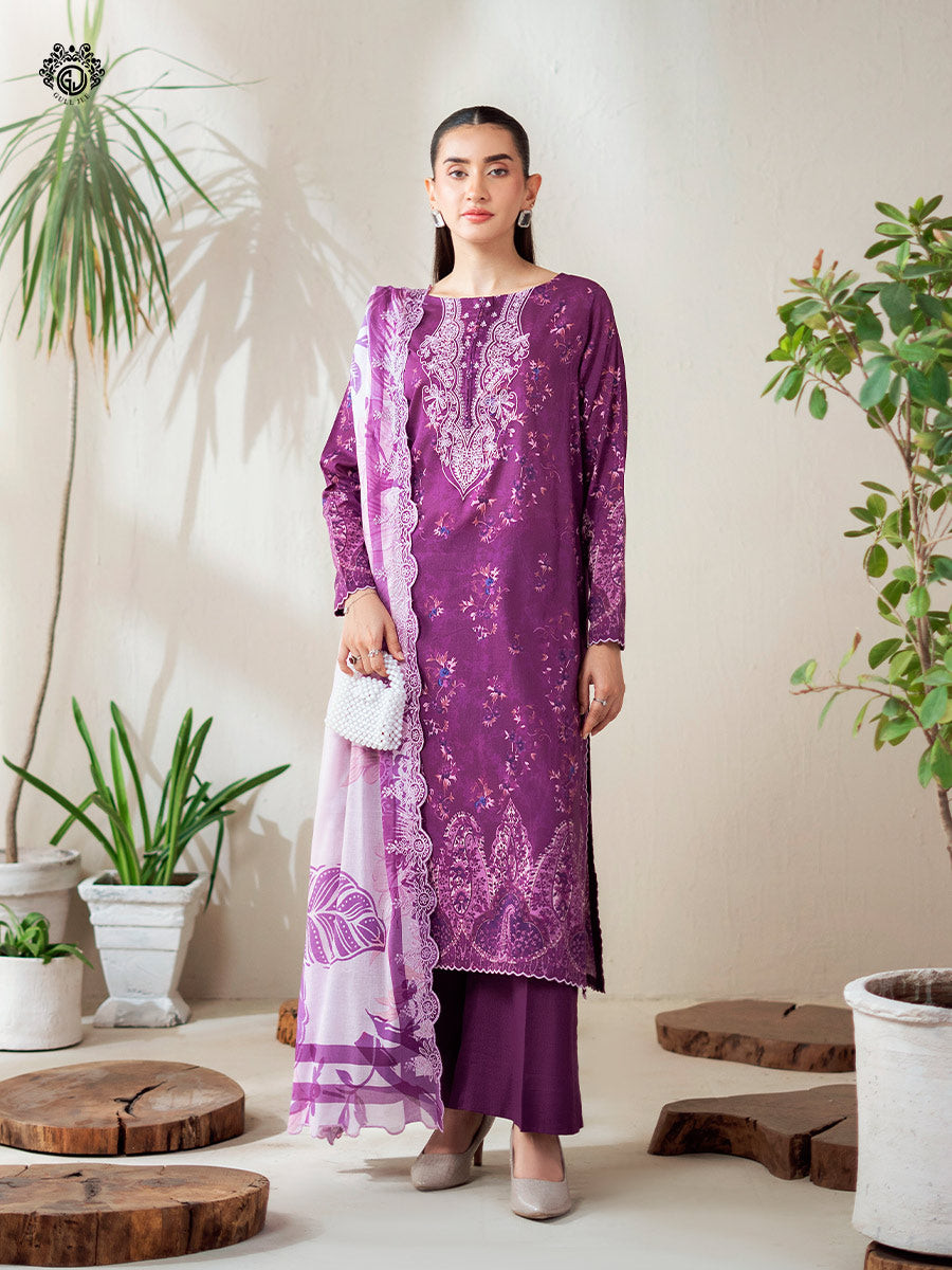 Mahajal by Gulljee Unstitched Lawn Collection 25 | GMHJ2510A9