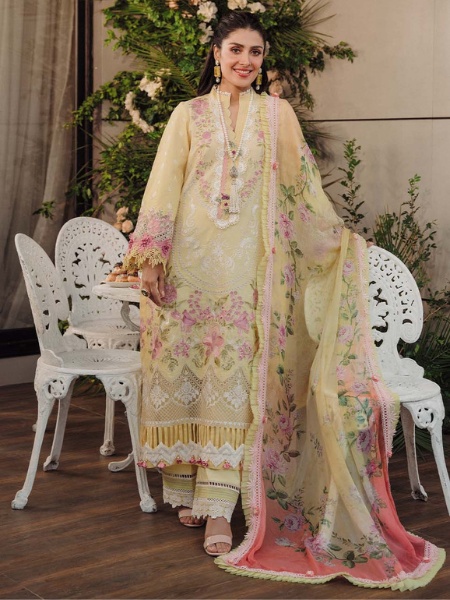 Zarqash ZQL 009 - Rosella Luxury Lawn Unstitched Collection 2023