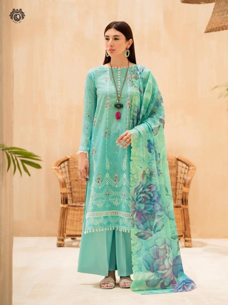 Premium Mishal by Gulljee GMIS2307A6 Luxury unstitched Embroidered Collection '23