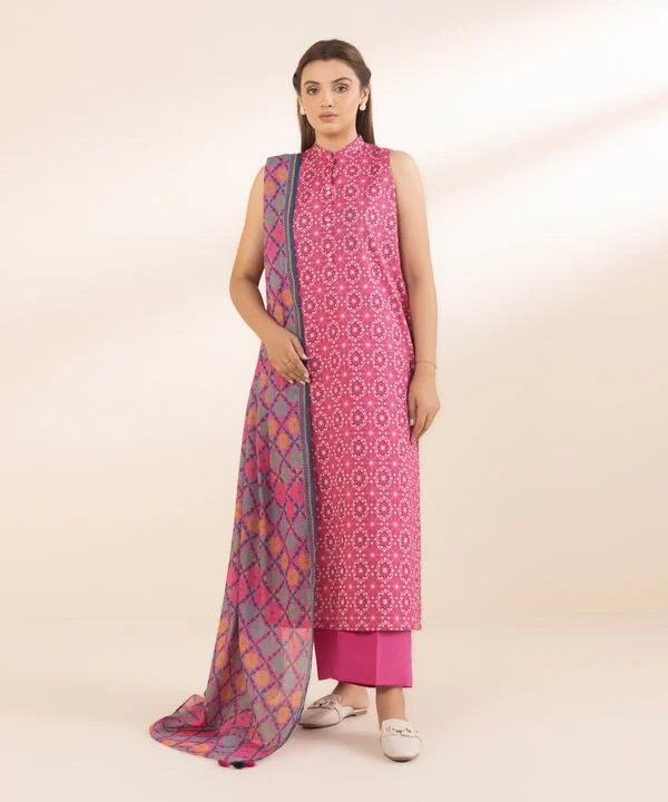 Sapphire 3 Piece - Printed Lawn Suit | 0U3PDY25V019