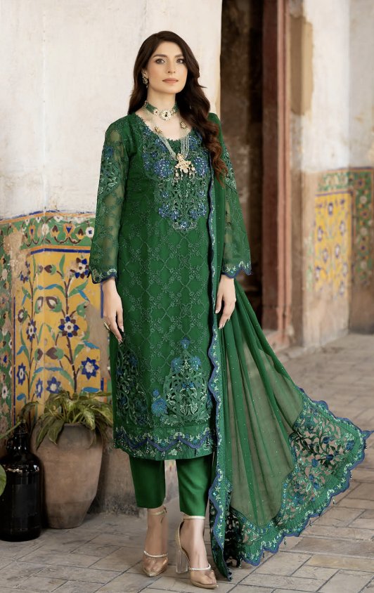 Noor's Shibra Unstitched Collection | D-04