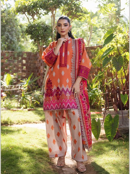 TAHRA LIZA - D 8B BY ZAINAB CHOTTANI UNSTITCHED ''24 COLLECTION