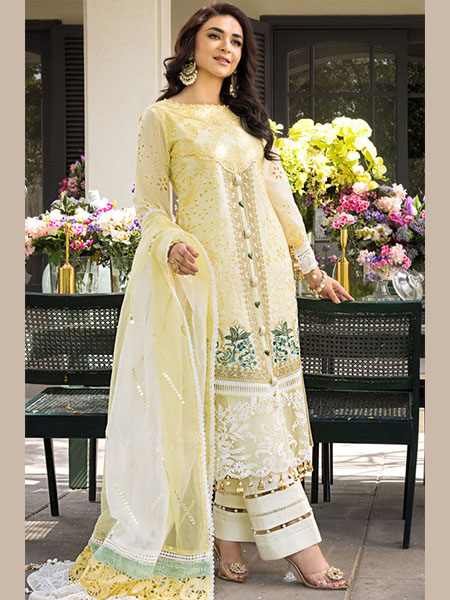 Al-Zohaib D 07 Mahiymaan Luxury Lawn`23