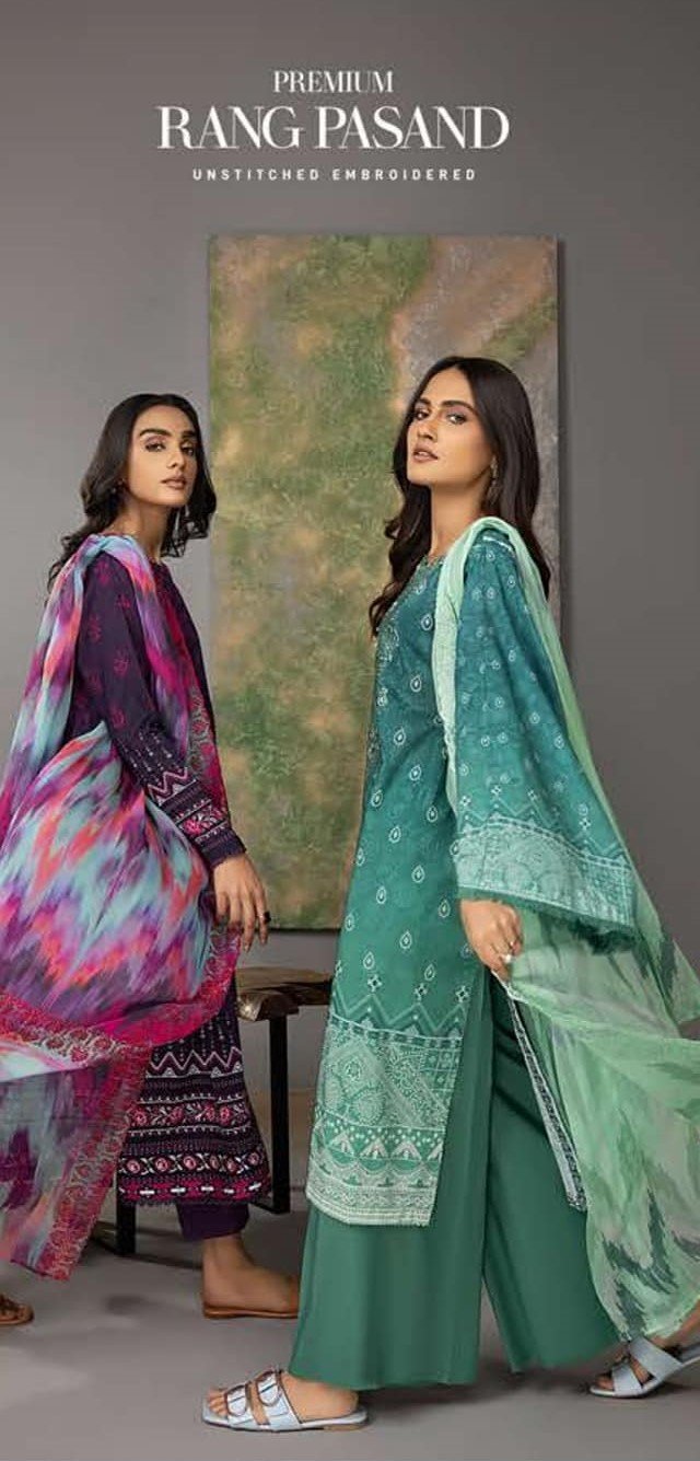 RangPasand by Gulljee Unstitched Collection 2025