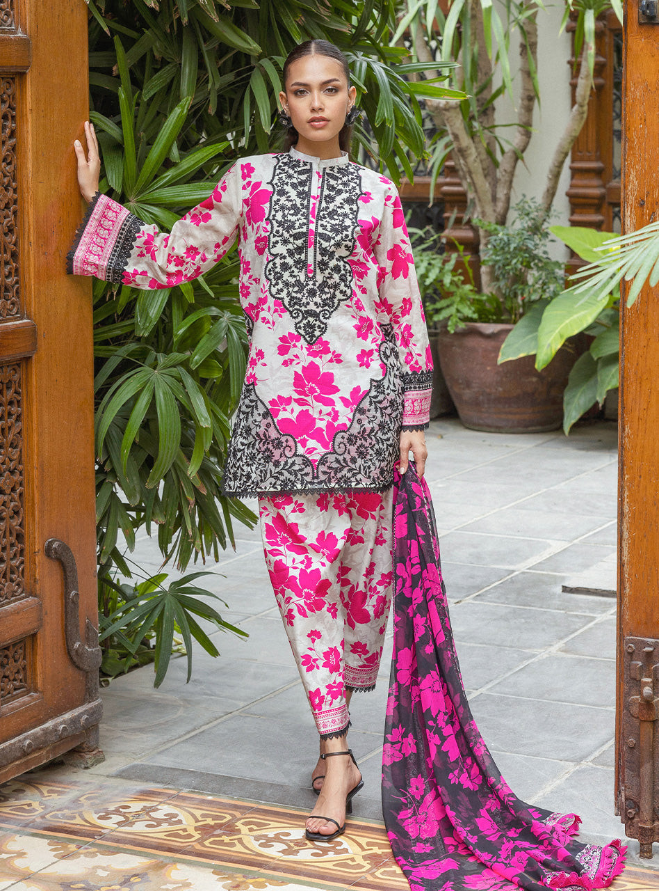 Zainab Chottani Tahra Lawn Collection 25 | NYSA-D5-UNS