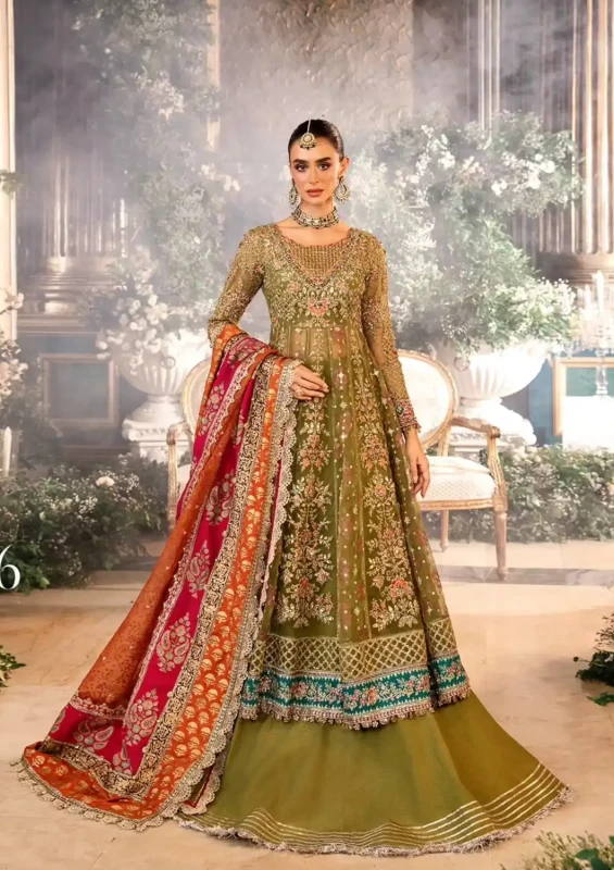 Maria.B Mbroidered Wedding Edition'24 I SHELAI12484