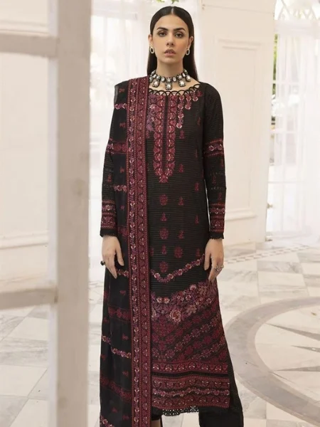 Johra Savera JH-25 Luxury Embroidered Jacquard Viscos Collection 2023