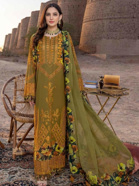 Charizma Vol-01- 06 Dasht Premium Lawn Collection 2023