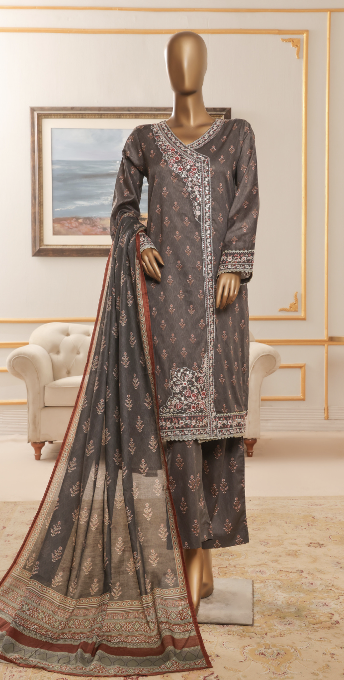 Bin Saeed Stitched Chicken Kary 3 Piece | CB